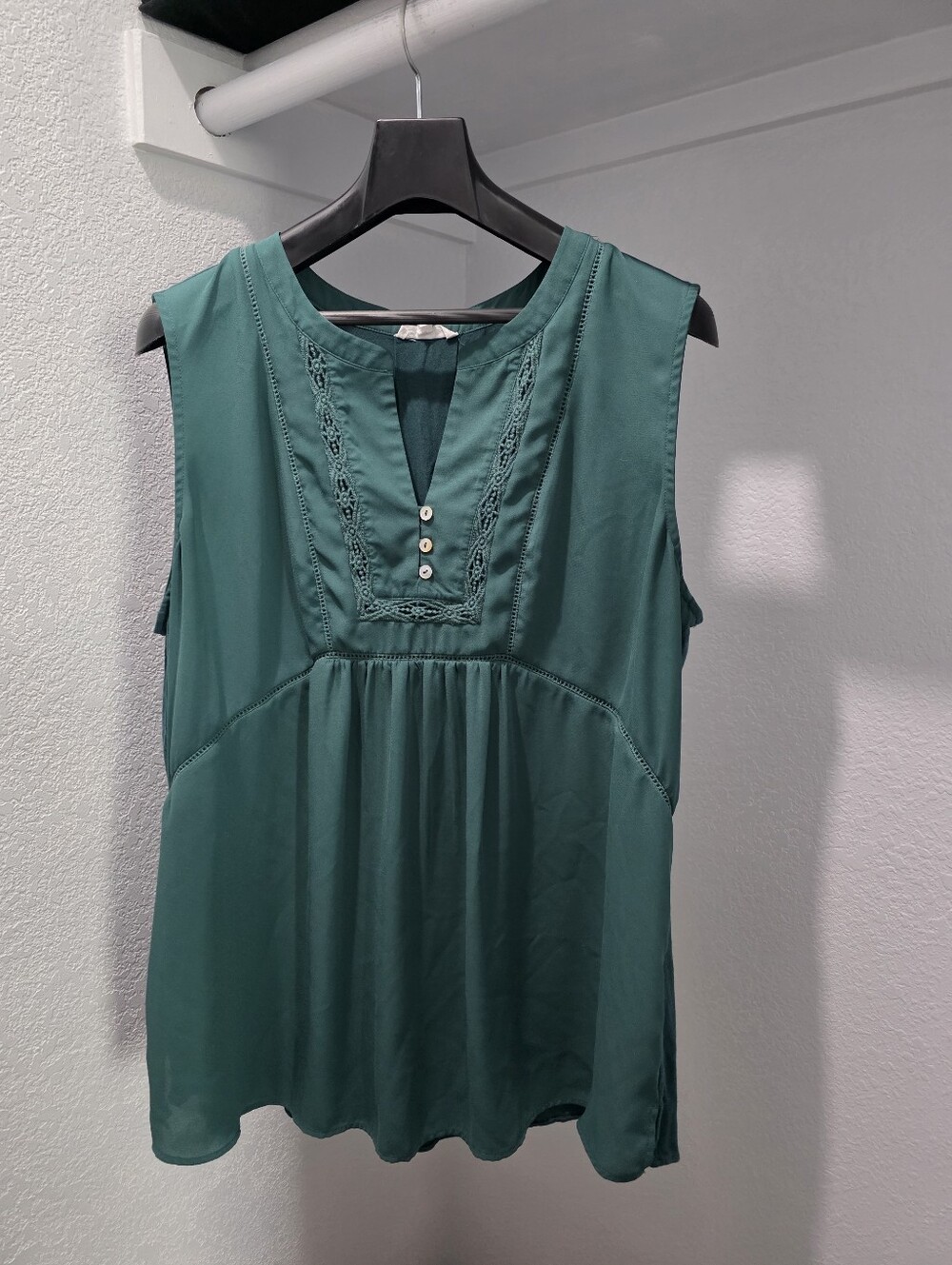 Women's XL Green Tank Top